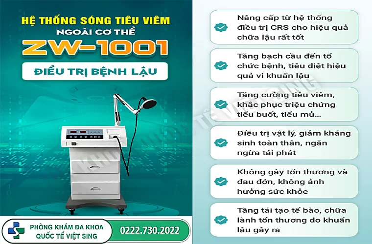 Điều trị bệnh lậu hiệu quả với nhiều phương pháp 